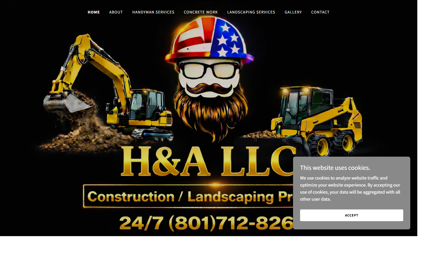 Original H&A website